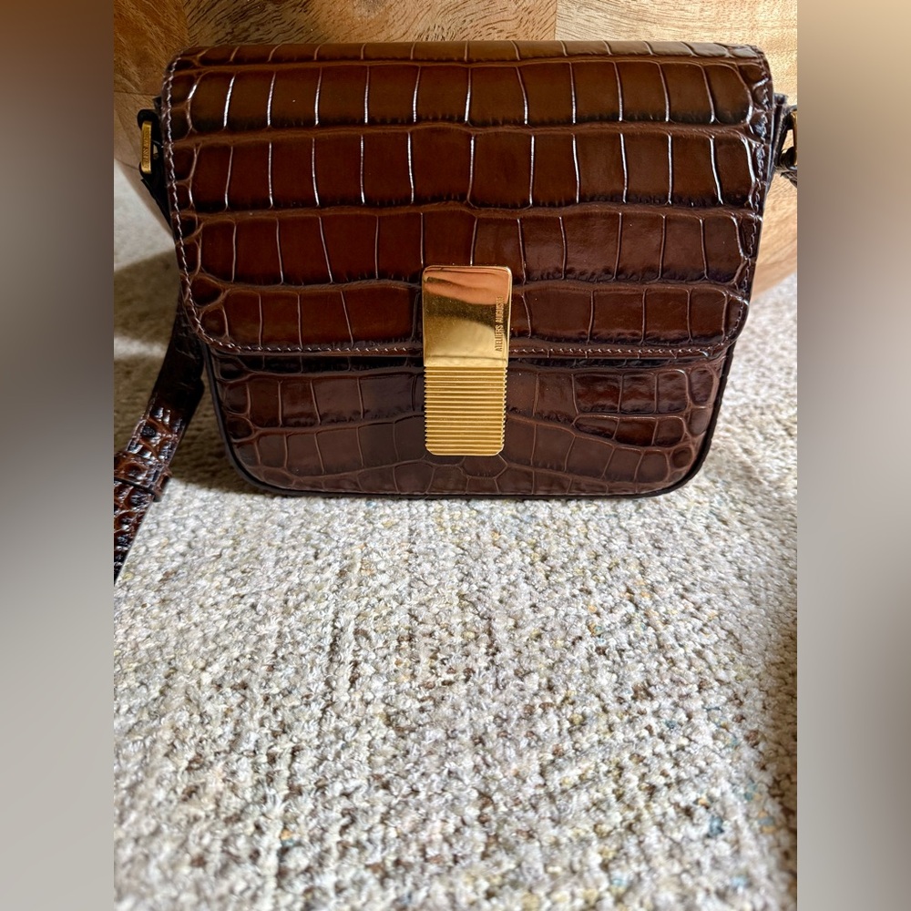 Ateliers Auguste mini Monceau Croc-Embossed bag
